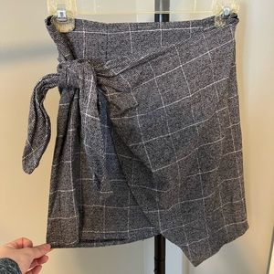 Keith XS wrap mini skirt